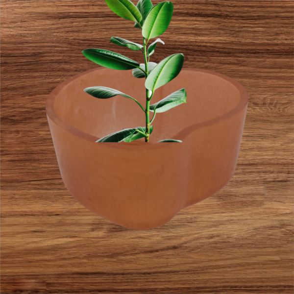 Pot coeur Porte bijoux ou Plante en résine epoxy
