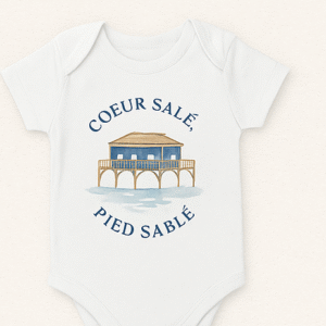 Body bébé personnalisé – artisanat local Isère